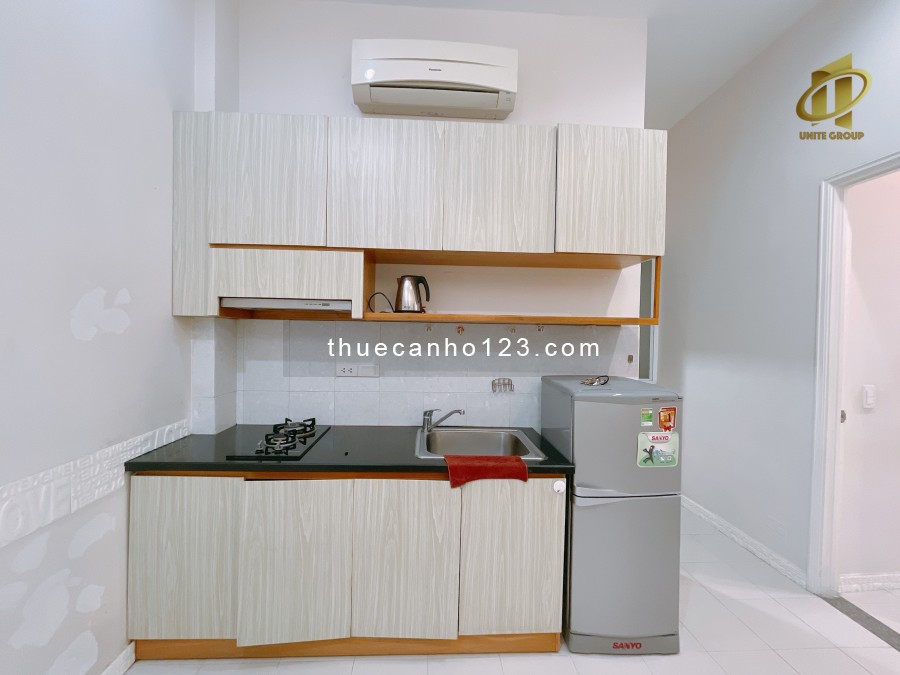 2PN, 70m2, ở Nguyễn Đình Chiểu, Phú Nhuận, BAN CÔNG mỗi phòng, bếp rộng, gần Nguyễn Văn Trỗi, ...