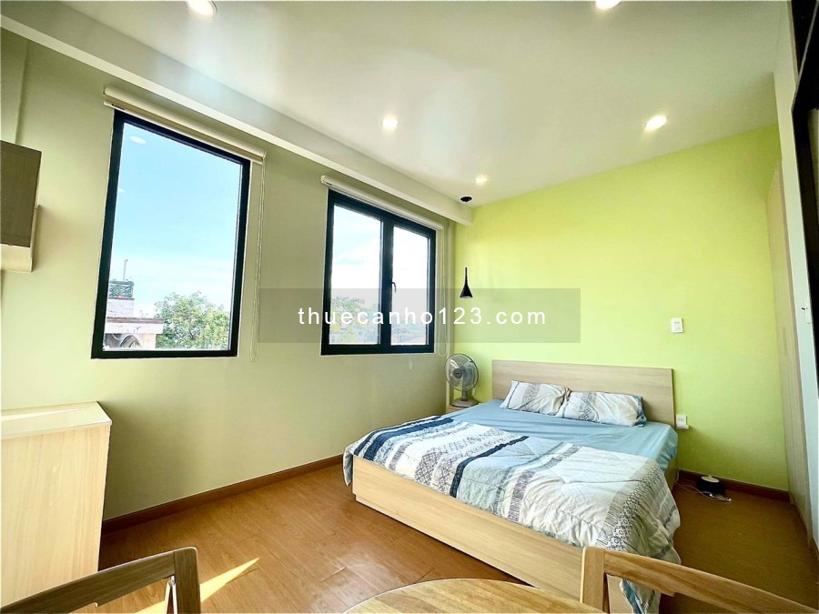 1PN-30M2-Cửa sổ bao Chill, ở Nguyễn Công Hoan, Phú Nhuận, MÁY GIẶT RIÊNG, Gần Phan Xích Long, GIẢM..