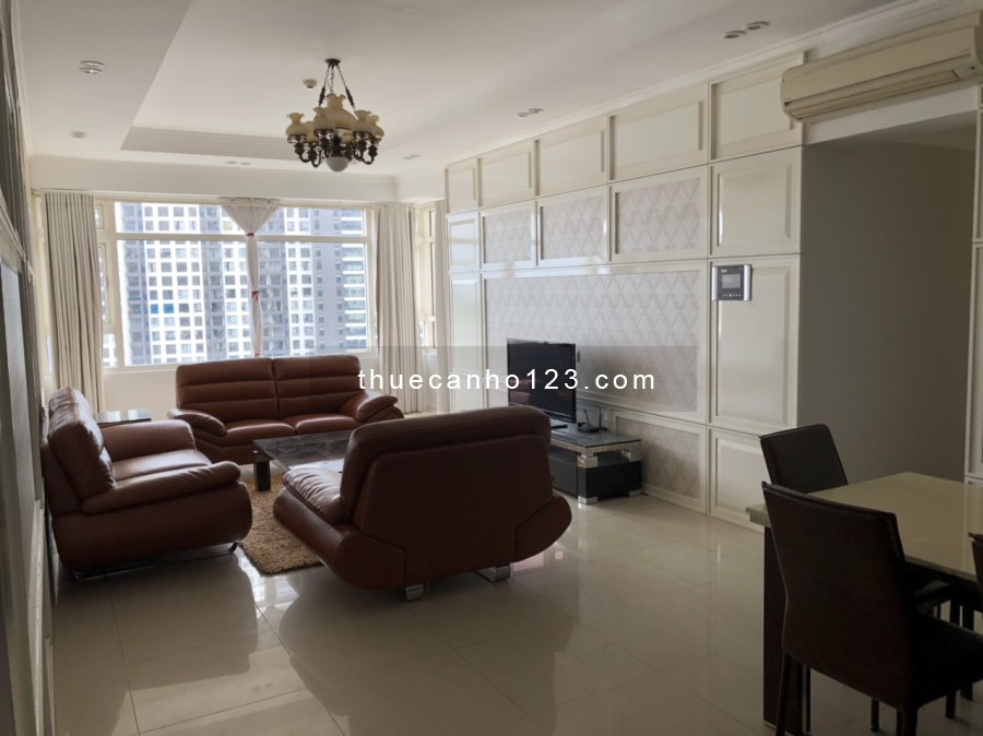 Cho thuê căn hộ 4PN_160m2 đủ nội thất dự án Opal Tower - Saigon Pearl. Hotline PKD 0908 078 995