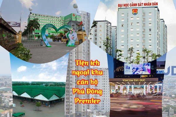 Tiện ích ngoại khu căn hộ Phú Đông Premier