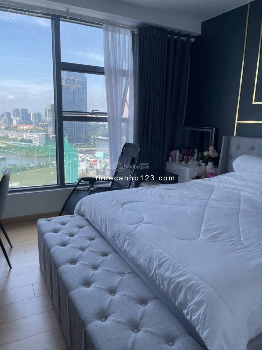 Cho thuê căn hộ 2PN 99m2 chung cư Sunwah Pearl Bình Thạnh giá rẻ 19 tr th - 0906898955