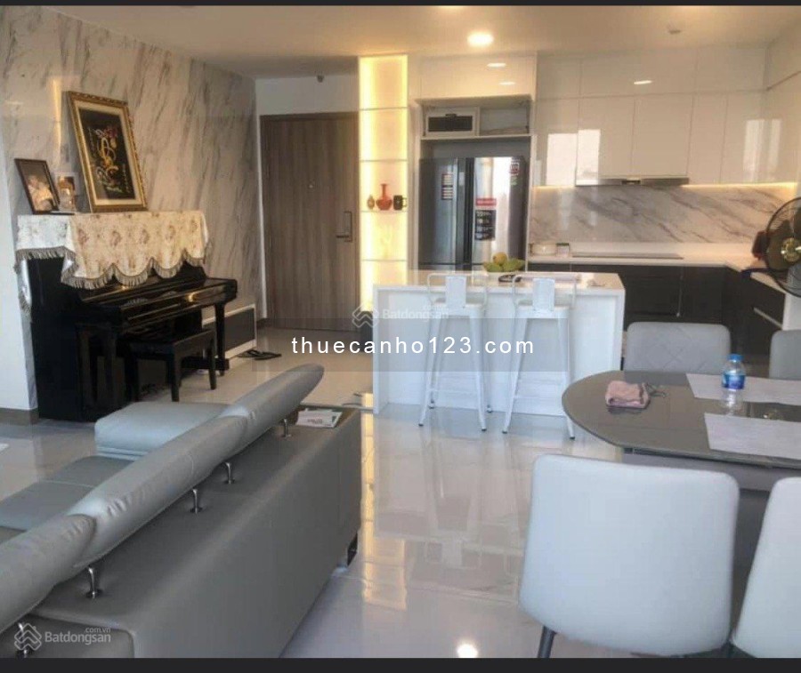 Cho thuê căn hộ 2PN 99m2 chung cư Sunwah Pearl Bình Thạnh giá rẻ 19 tr th - 0906898955