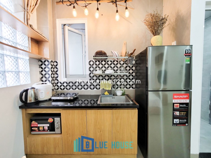 CHDV Full nội thất cao cấp, có máy giặt riêng. Thiết kế sang trọng. Ngay Etown Cộng Hòa