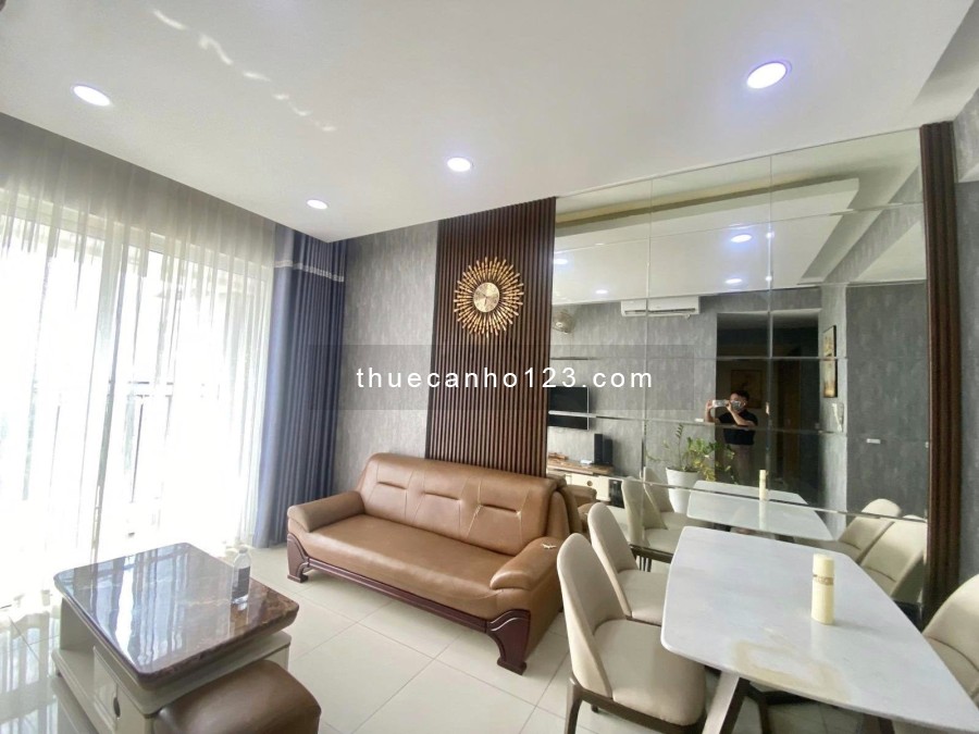 Căn hộ 3 phòng ngủ - 100m2 Golden Mansion Phú Nhuận, nhà đẹp, view cao 18 triệu/tháng