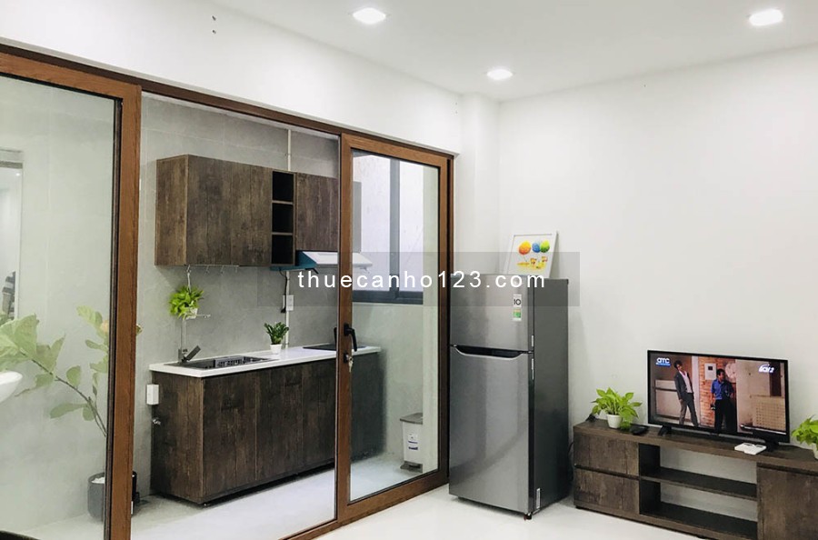 Studio full nội thất 2PN Q7, gần cầu Phú Mỹ, khu chế xuất Tân Thuận