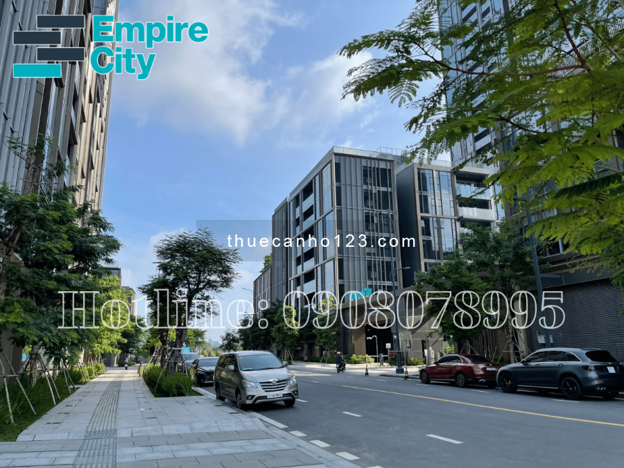 Cho thuê Empire City 1PN NTCB 15 TR giá ưu đãi nhất. Hotline xem nhà: 0908078995