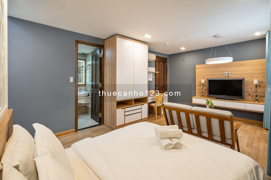 Cho thuê căn hộ Luxury 40m2 1PN-Full nội thất, phòng mới view đẹp TT Quận 1