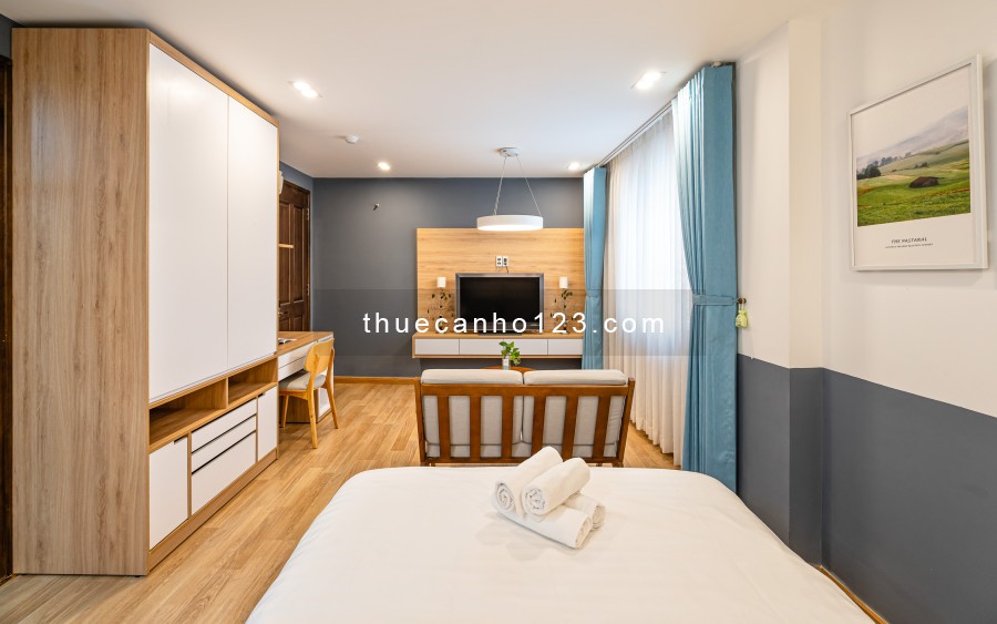 Cho thuê căn hộ Luxury 40m2 1PN-Full nội thất, phòng mới view đẹp TT Quận 1