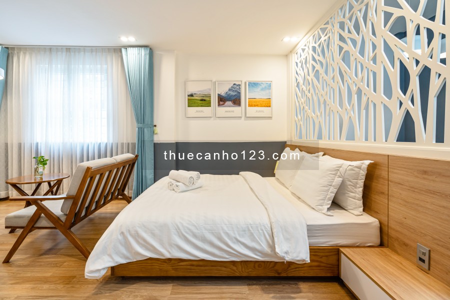 Cho thuê căn hộ Luxury 40m2 1PN-Full nội thất, phòng mới view đẹp TT Quận 1