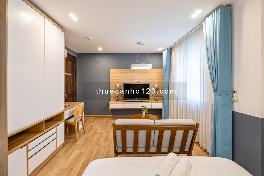 Cho thuê căn hộ Luxury 40m2 1PN-Full nội thất, phòng mới view đẹp TT Quận 1