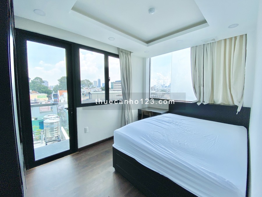 Căn hộ Bình Thạnh, đường Nguyễn Duy, 1 phòng ngủ, BAN CÔNG, VIEW LANDMARK 81