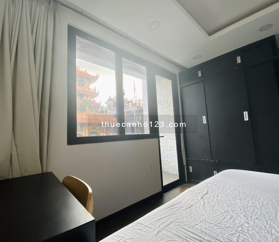 Căn hộ cao cấp Bình Thạnh, đường Nguyễn Duy, BAN CÔNG, 1PN/STUDIO, gần Phan Đăng Lưu, Vạn Kiếp