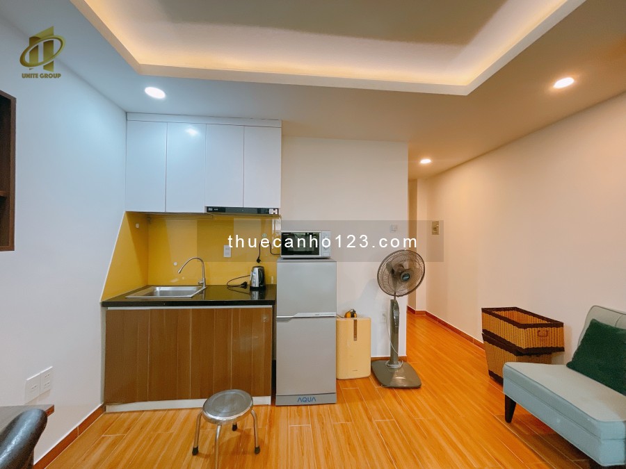 Căn hộ Bình Thạnh. PHÒNG MỚI, cửa sổ, đường Điện Biên Phủ, gần ĐH Hutech, Hồng Bàng