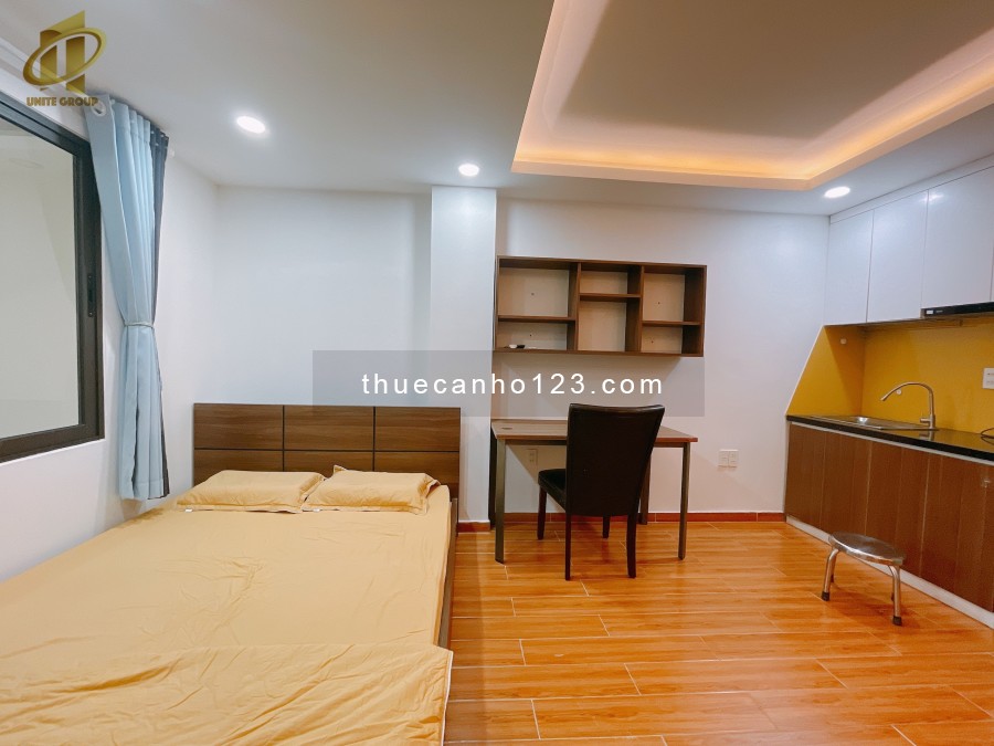 Căn hộ Bình Thạnh. PHÒNG MỚI, cửa sổ, đường Điện Biên Phủ, gần ĐH Hutech, Hồng Bàng