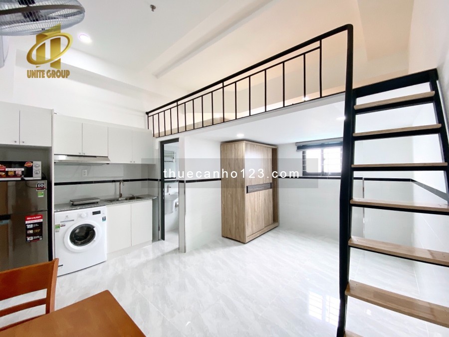 Cho thuê căn hộ dịch vụ quận 7, duplex full nt