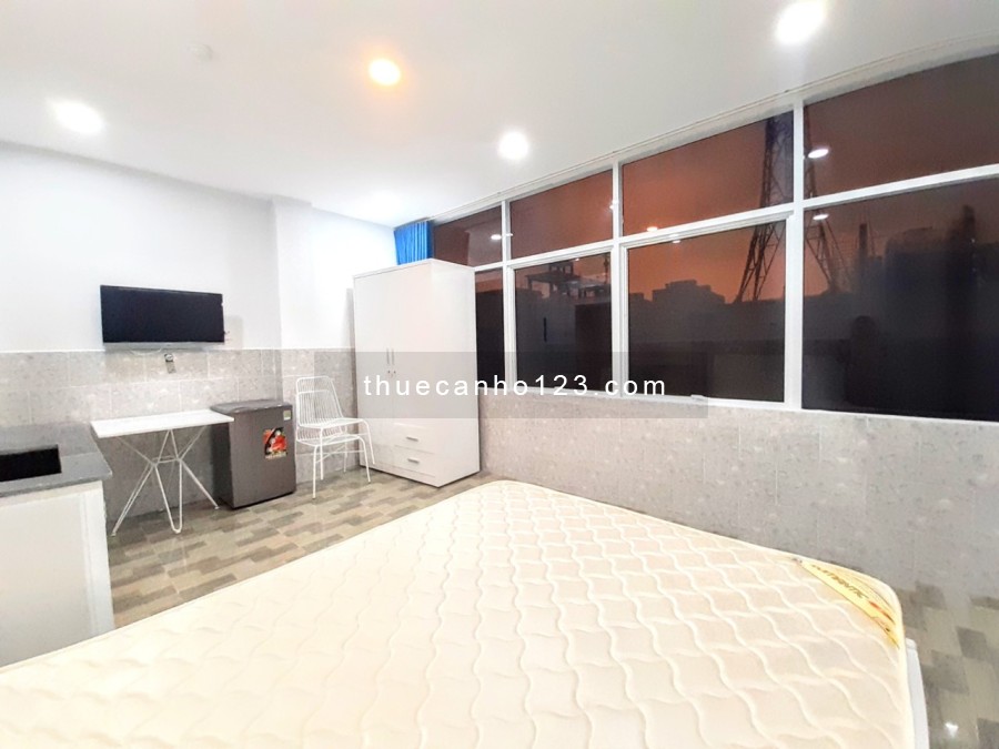 Studio full nội thất Q7- có cửa sổ- Gần chợ Tân Mỹ, Crescent Mall, cầu Phú Mỹ
