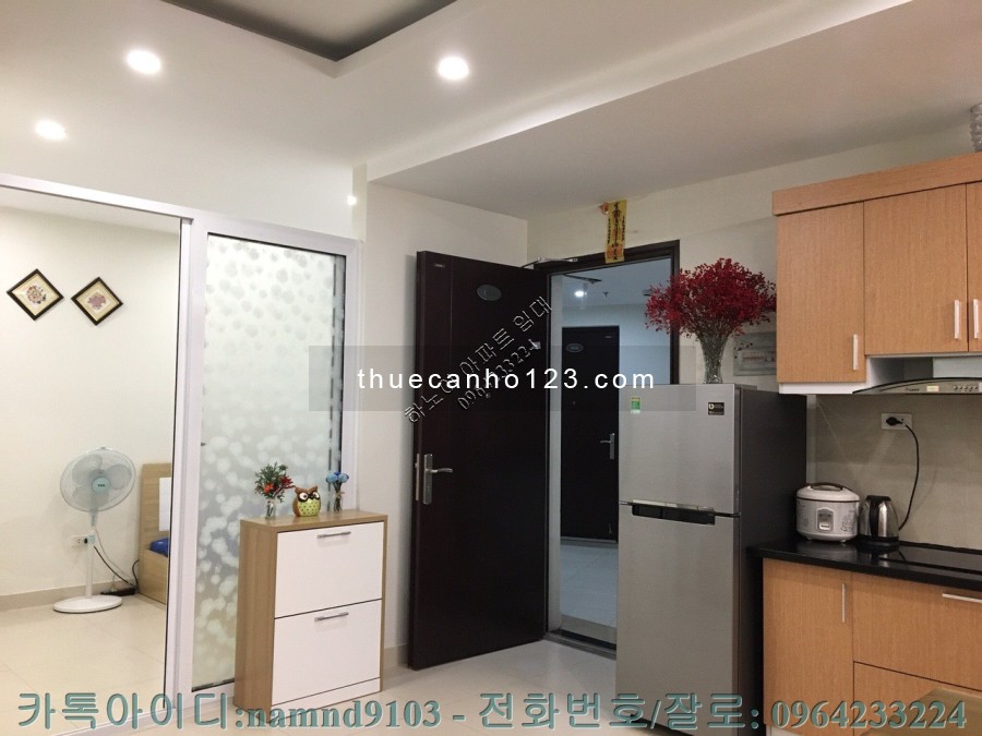 Cho thuê căn 1N full nội thất chung cư Flc complex 36 Phạm Hùng.