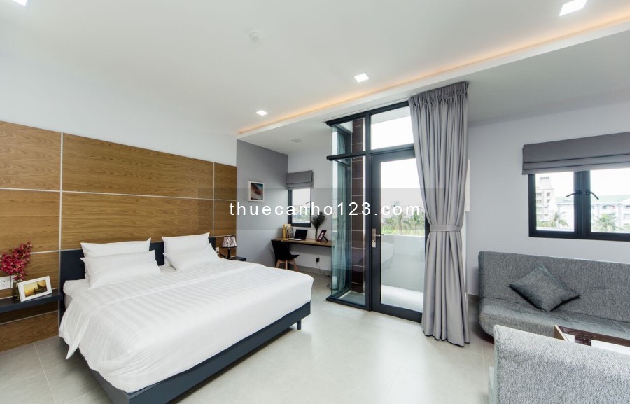 Căn hộ studio 60m2 - ban công - full nội thất, gần Thảo Cầm Viên SG