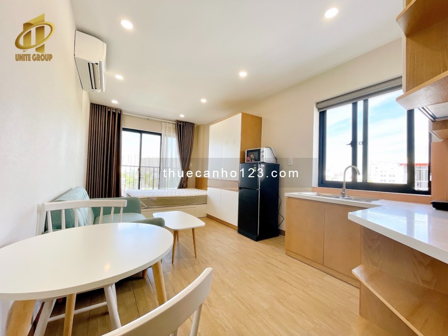 Căn hộ mới xây quận 7, bancon view đẹp full nội thất, bao phí chỉ tính tiền điện