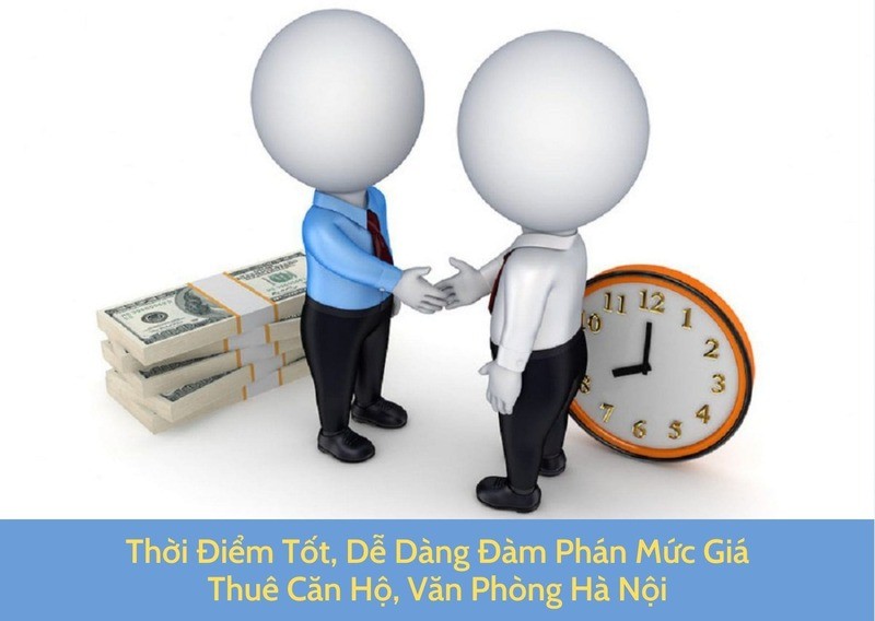 Thời điểm tốt, dễ dàng đàm phán mức giá thuê căn hộ, văn phòng tại Hà Nội