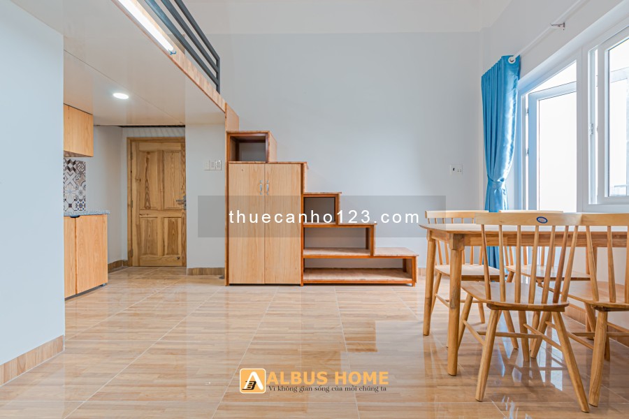 Cho thuê căn quận hộ Tân Phú, Ban công, cửa sổ lớn, duplex house