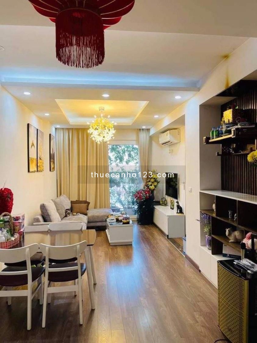 Cho thuê căn hộ 70m2, 2 phòng ngủ, 2wc full nội thất tại tòa 60B Nguyễn Huy Tưởng