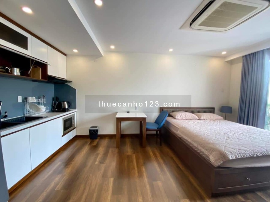 CHDV cao cấp 1PN ngay trung tâm Quận 1. Huỳnh Khương Ninh, bồn tắm riêng, nhiều style phòng