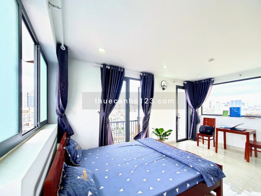 Căn hộ Chu Văn An , Bình Thạnh, Balcony, full nội thất