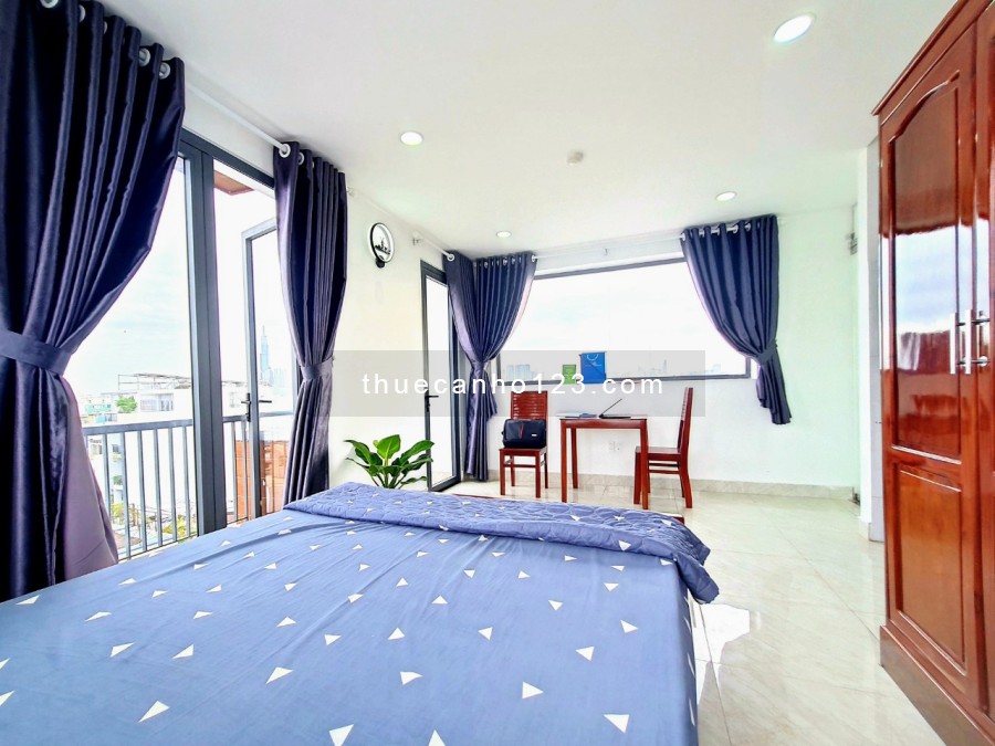 Căn hộ Chu Văn An , Bình Thạnh, Balcony, full nội thất