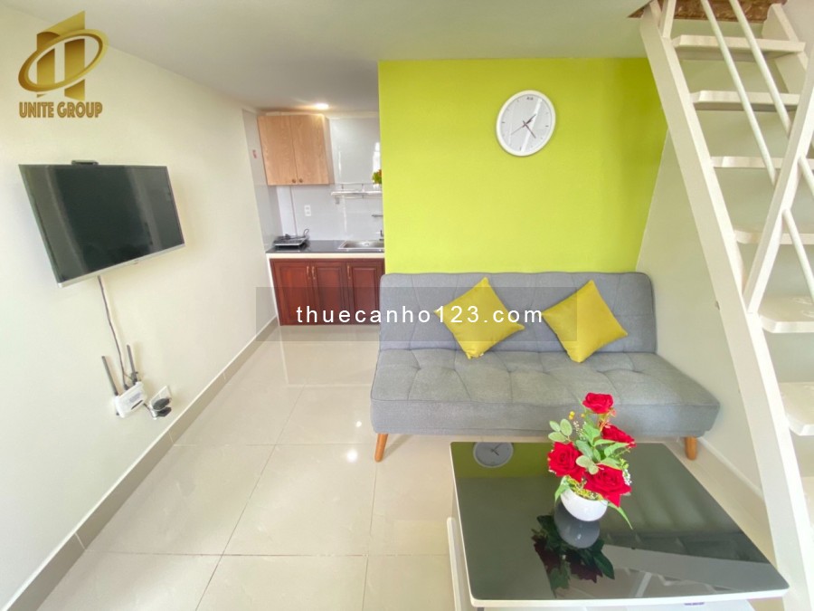 CHDV Duplex, Studio, Penhouse nội thất cửa sổ thoáng view đẹp Quận 7 gần ĐH Tôn Đức Thắng, Lotte