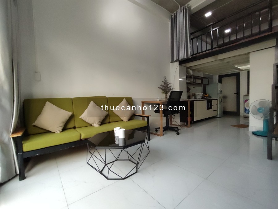 Duplex ban công view sân vườn, 40M2, gần Sân bay Tân Sơn Nhất, công viên Gia Định.