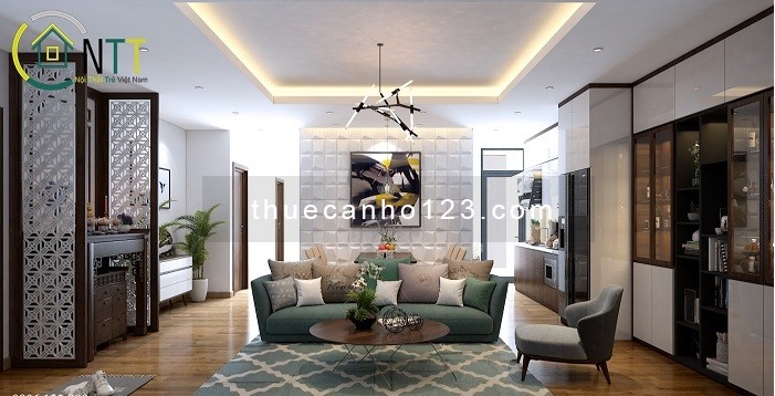 3pN 130 m2, khu Sunrise giá tốt 18 trd/thang- đầy đủ nội thất - dọn vào ở ngay - call nga 0936176486