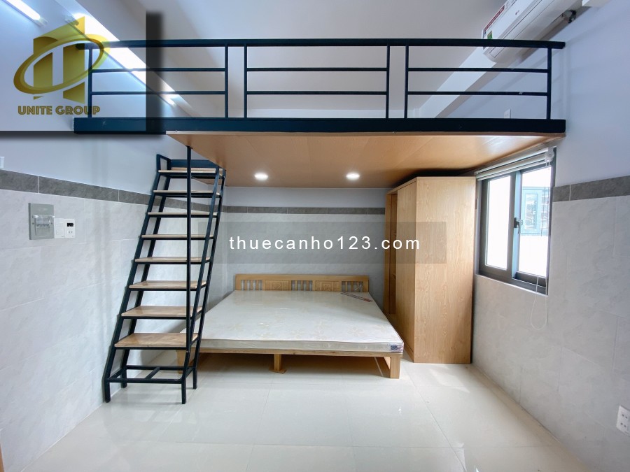 Studio - Duplex máy giặt, fnt, cửa sổ quận 7 gần SC Vivo, Lotte, ĐH Tôn Đức Thắng, Rmit sát Q1 Q4 Q5