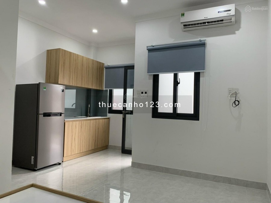 Cho thuê căn hộ dịch vụ 30m2, 1PN, full nội thất, giá 3.8 triệu/tháng. LH 0911045579