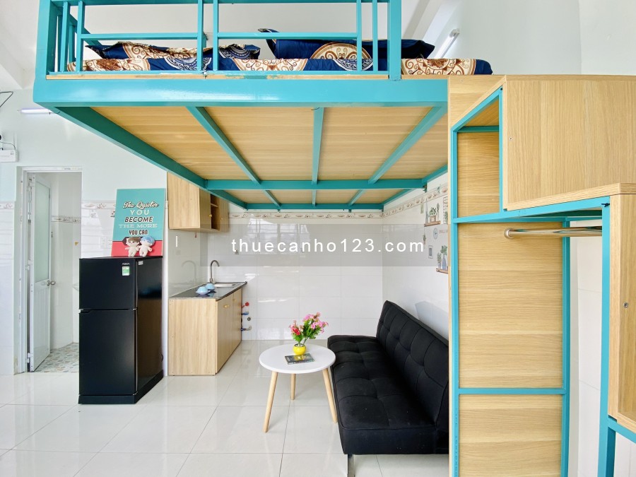 Giá thuê chỉ 3tr4 sở hữu ngay Căn hộ Duplex cửa sổ lớn full NT Đường Tân Hương