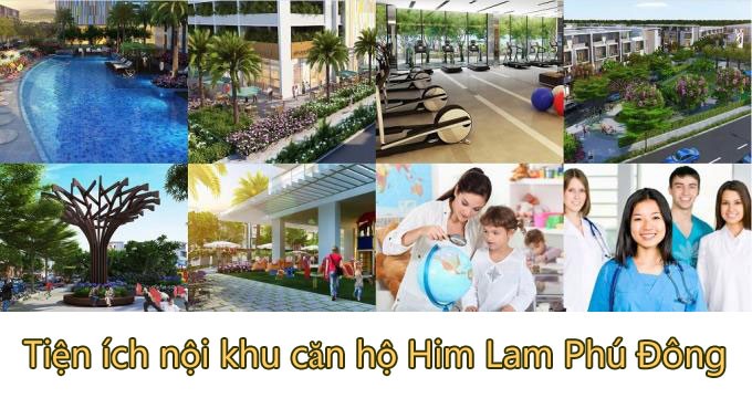 Tiện ích nội khu căn hộ Him Lam Phú Đông