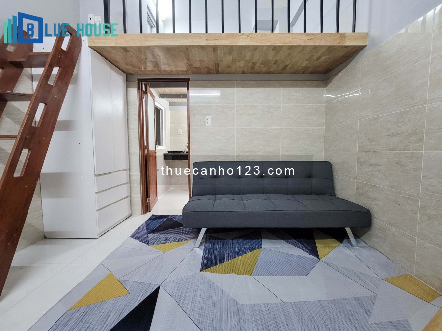 Căn hộ duplex bếp riêng, Hành lang rộng Ngay Lê Đại Hành