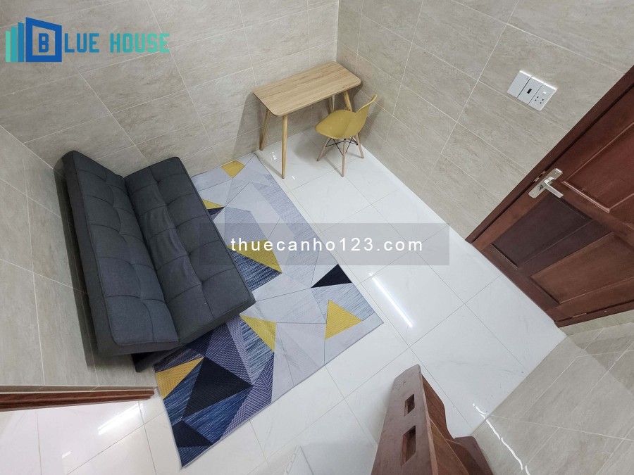 Căn hộ duplex bếp riêng, Hành lang rộng Ngay Lê Đại Hành