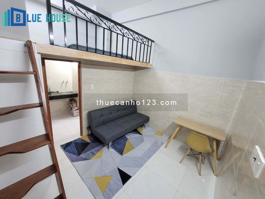 Căn hộ duplex bếp riêng, Hành lang rộng Ngay Lê Đại Hành