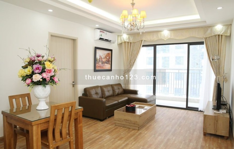 Cho thuê căn hộ chung cư N01- T2 Ngoại Giao Đoàn diện tích 105m2, 3pn, 2wc, full nội thất