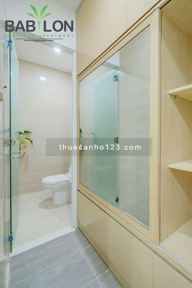 CHDV 5 SAO, trung tâm Quận 3, Giáp Quận 1, Style hiện đại, nhiều giá, phòng GYM Mini, BAN CÔNG/2PN