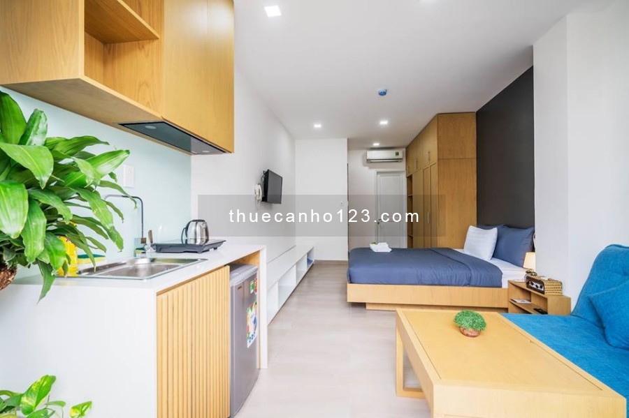 CHDV 5 SAO, trung tâm Quận 3, Giáp Quận 1, Style hiện đại, nhiều giá, phòng GYM Mini, BAN CÔNG/2PN