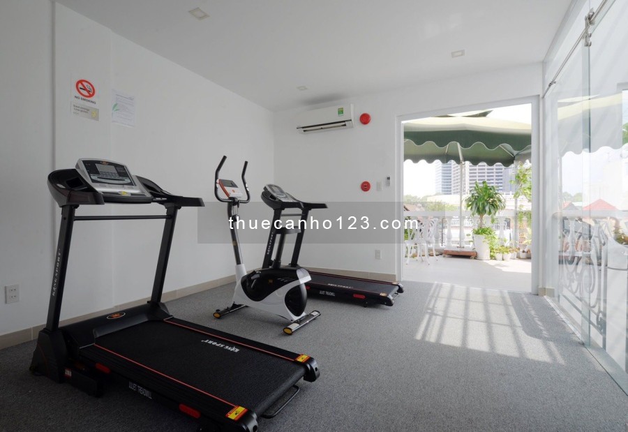 CHDV 5 SAO, trung tâm Quận 3, Giáp Quận 1, Style hiện đại, nhiều giá, phòng GYM Mini, BAN CÔNG/2PN