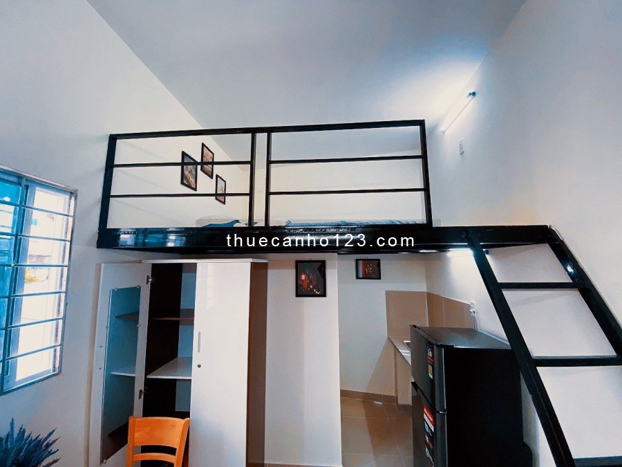 Cho thuê phòng trọ Duplex Võ Thành Trang, Full nội thất, Cửa sổ, Gần ngã tư Bảy Hiền