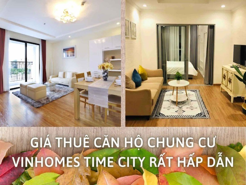 Giá thuê căn hộ chung cư Vinhomes Times City rất hấp dẫn