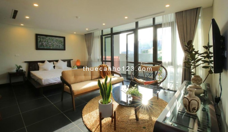 Cho thuê căn hộ dịch vụ mới tinh, full đồ cao cấp, diện tích 40m2 tại Kim Mã