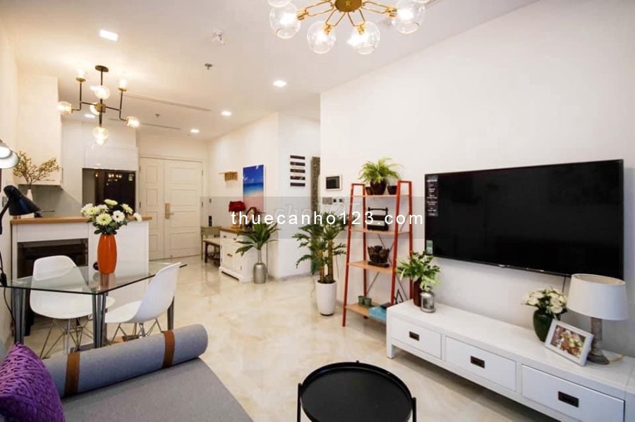 Trống căn hộ 1PN 58m2 chung cư Vinhomes Golden River Bason cho thuê giá rẻ 13,6 tr lh 0901692239