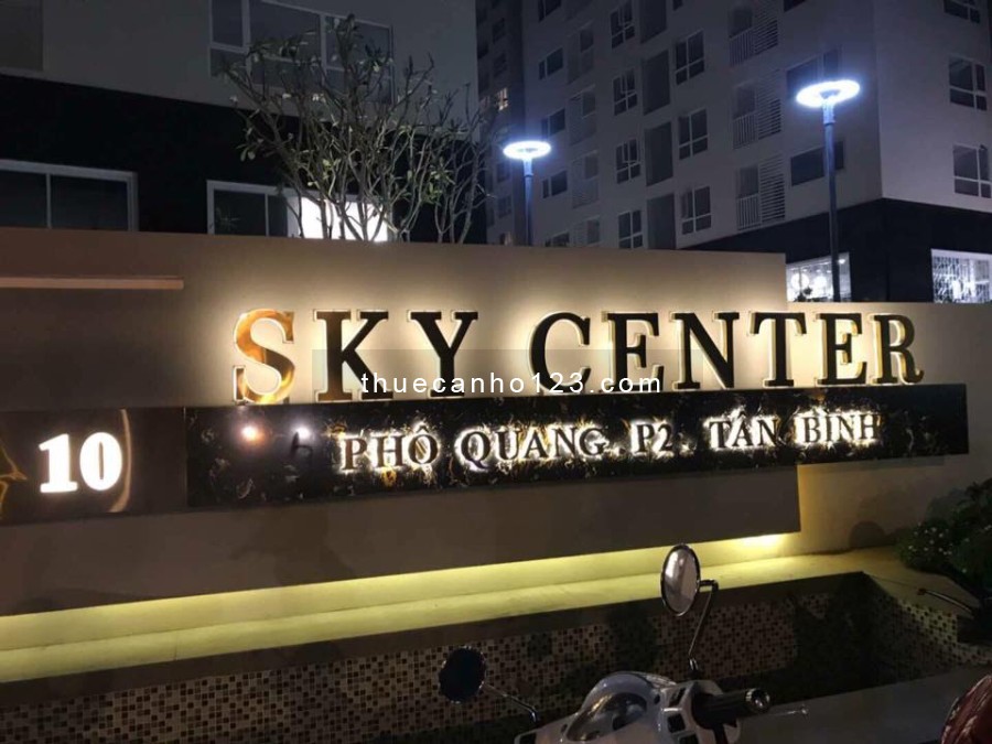 Cho thuê căn hộ Sky Center - 2PN nhà cơ bản giá 12tr/tháng - 0908879243 Tuấn