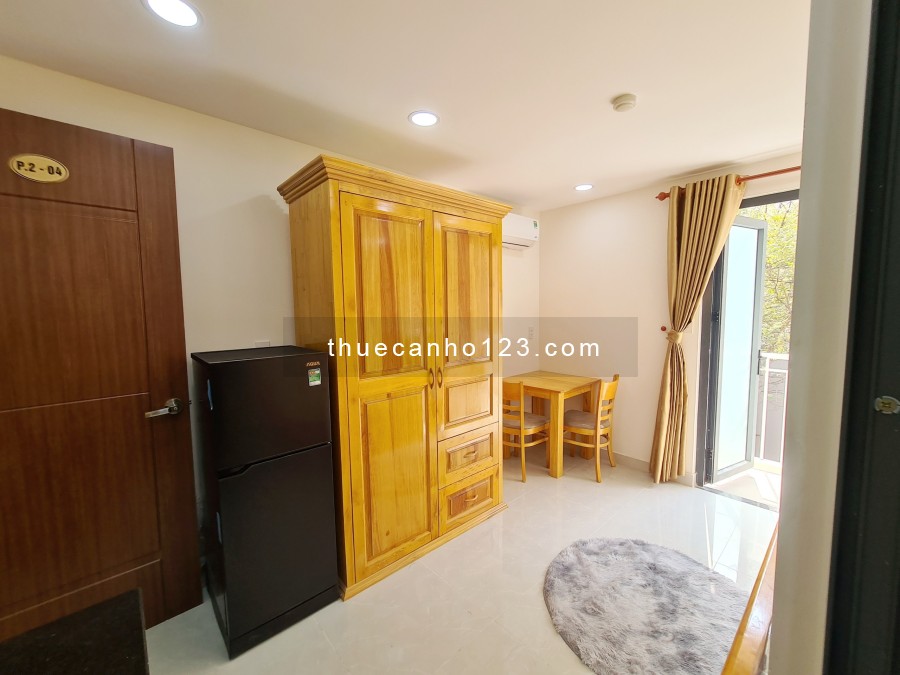 Cho thuê căn hộ chung cư mini ban công, Nguyễn Văn Đậu, Bình Thạnh