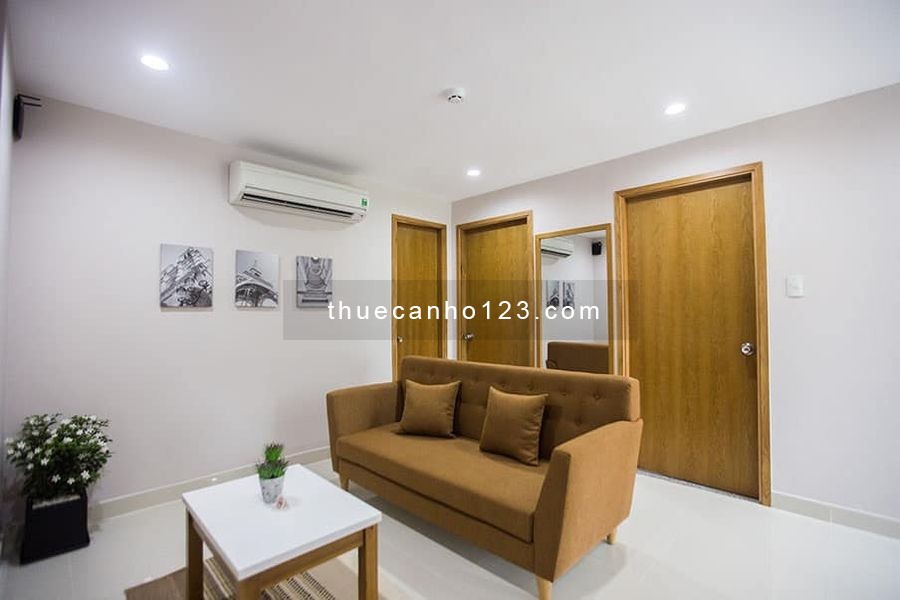 Cho thuê căn hộ 2PN, Studio ven sông ngay tại 15, Trường Sa, Phường 19, Bình Thạnh